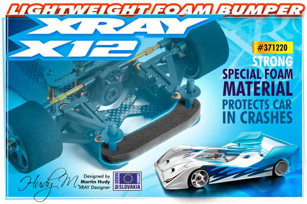 XRay X12 Foam Bumper