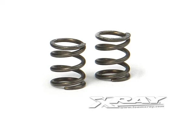 XRay Front Coil Spring 3.6X6X0.5mm; C=6.0 - Grey (2)