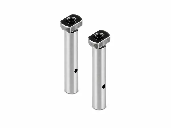 XRay X1 Steel Kingpin 4mm With Holes (2)