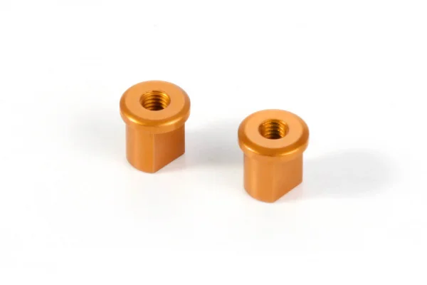 XRay Aluminium Eccentric Bushing 0.0mm - Orange (2)