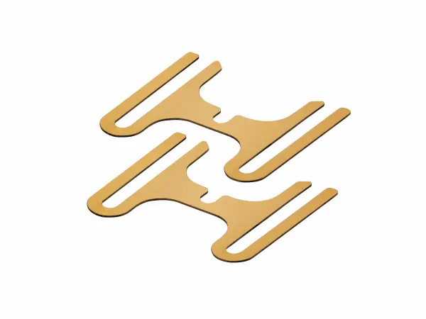 XRay X1 3S Suspension Ride Height Shim 0.5mm - Brown (2)