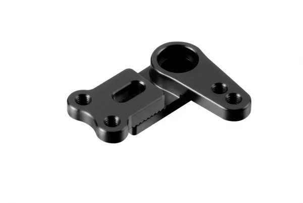 XRay X1 Aluminium Adjustable Servo Saver Set - Black — image 1 of 3