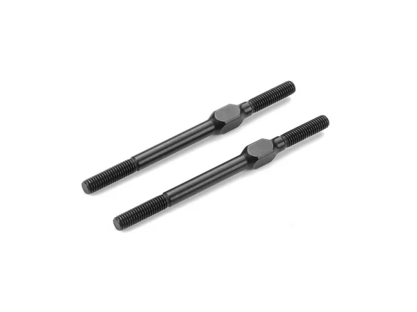 XRay Aluminium Adj. Turnbuckle M3X51 mm - Swiss 7075 T6 - Black (2) — image 2 of 2