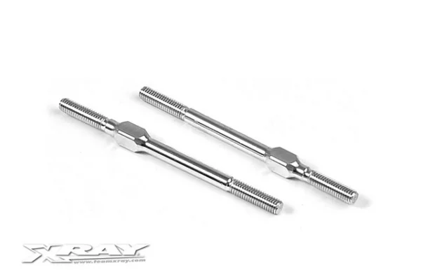 XRay Aluminium Adj. Turnbuckle M3X51 mm - Swiss 7075 T6 (2) — image 3 of 3
