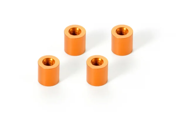 XRay Aluminium Stand M3 6X6.4mm - Orange (4)