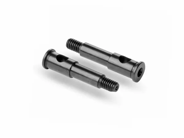 XRay X1 Front Wheel Axle For 4mm Kingpin - Hudy Spring Steel (2)