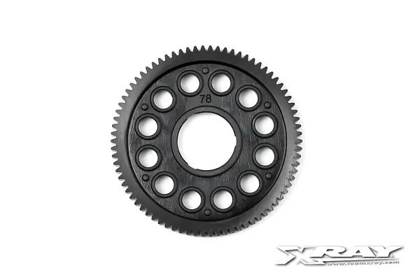 XRay Composite Spur Gear - 78T / 64P — image 1 of 3