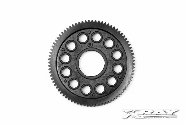 XRay Composite Spur Gear - 80T / 64P