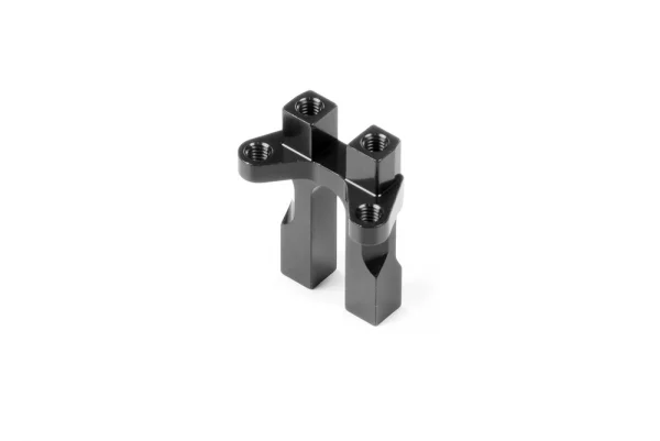 XRay X1 Aluminium Servo Mount - Black — image 1 of 2