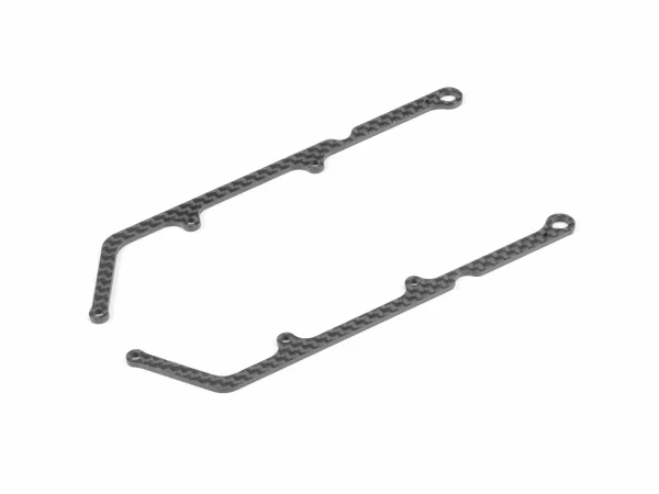 XRay X12 Carbon Side Brace For 1 Piece Chassis 1.6mm (2)