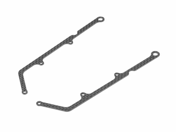 XRay X12 Carbon Side Brace For 1 Piece Chassis 1.0mm (2)