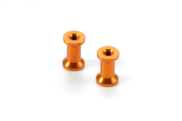 XRay Aluminium Mount 10.8mm - Orange (2)