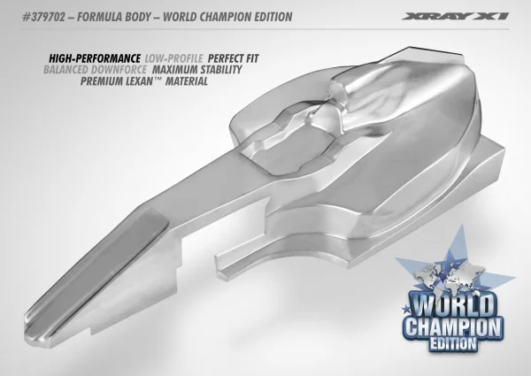 XRay X1 1:10 Formula Body World Champion Edition — image 3 of 3