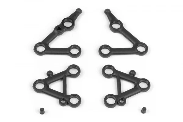 XRay Set Of Suspension Arms, Lower + Upper (2+1+1) - Hard — image 1 of 2