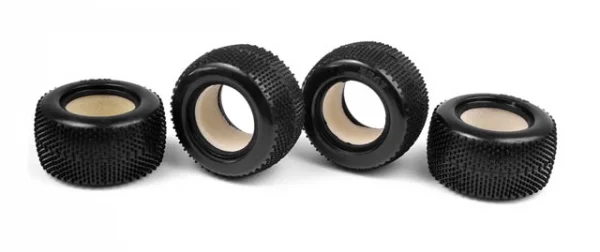 XRay Micro Truck M18T Pin Tire + Insert (4+4)