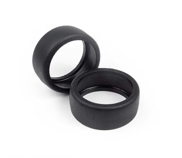 XRay Rubber Tires + Inserts, Front (50Deg)