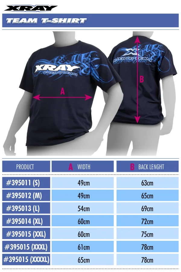 XRay Team T-Shirt (Xxxxl) — image 3 of 3