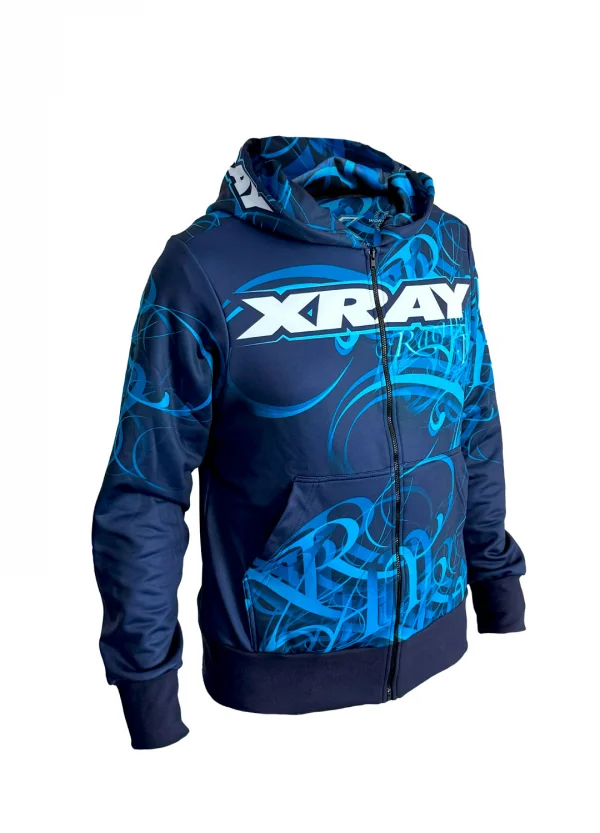 XRay Sweater Hooded - HD Graphics - Blue (XXL) &mdash; image 2 of 6