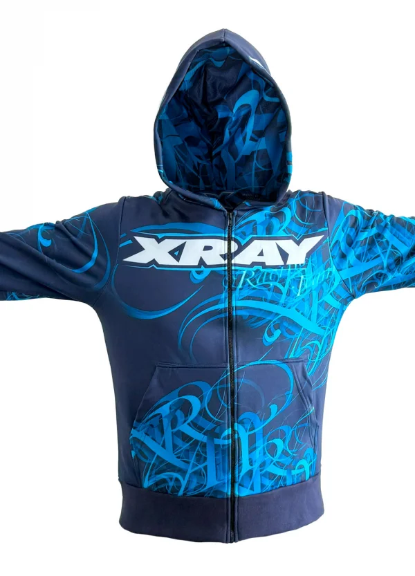 XRay Sweater Hooded - HD Graphics - Blue (XXL) &mdash; image 5 of 6
