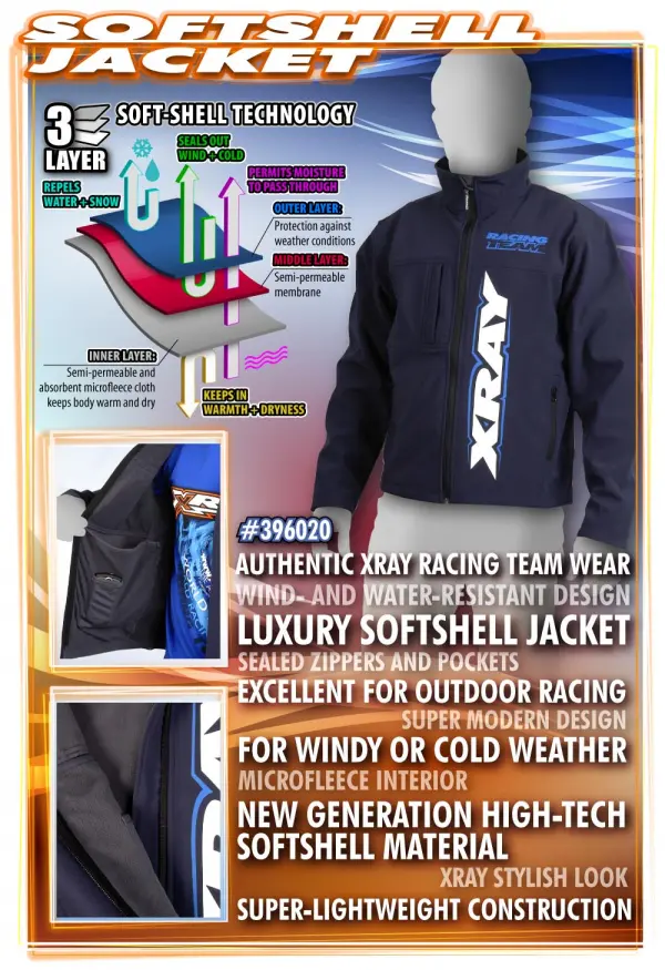 XRay Luxury Softshell Jacket (XXL) — image 3 of 3