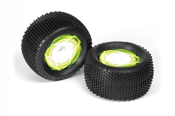 XRay GTXE Wheel Stickers - Die-Cut - Green