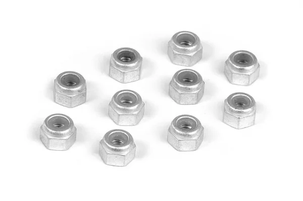 XRay Aluminium Nut M3 (10) ** CLEARANCE **