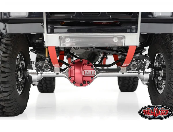 RC4WD Yota II Ultimate Scale Cast Front Axle (Chrome)