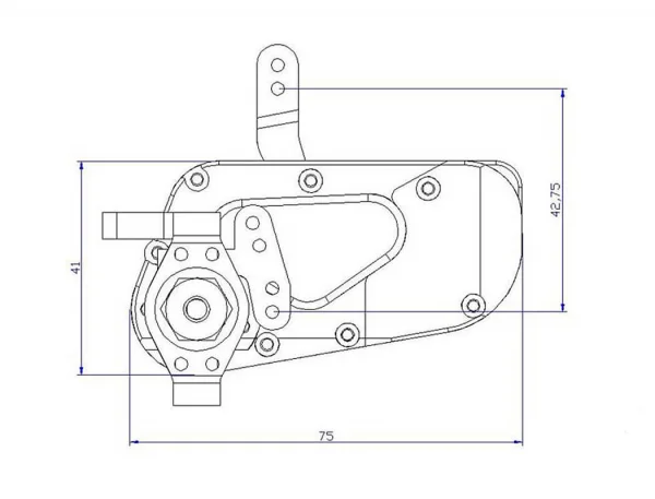 RC4WD Bully 2 Competition Crawler Rear Axle