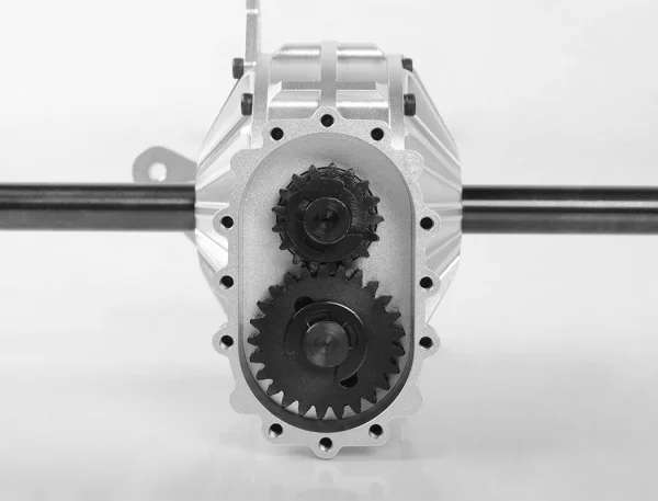 RC4WD 1/4 Scale Aluminium Rear Axle with Quick Change Gears (Skellenger Style) RC4WD
