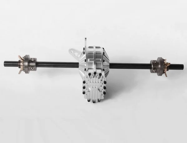 RC4WD 1/4 Scale Aluminium Rear Axle with Quick Change Gears (Skellenger Style) RC4WD