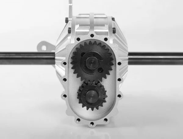 RC4WD 1/4 Scale Aluminium Rear Axle with Quick Change Gears (Skellenger Style) RC4WD