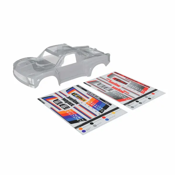 MOJAVE 6S BLX Clear Bodyshell with Decals