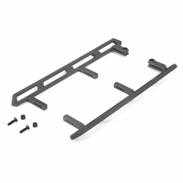 Rock Sliders - Gray - Jeep JT: SCX10 III MotoBilt