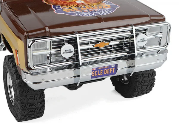 RC4WD Front Bumper With Brush Guard For Chevrolet Blazer/K10