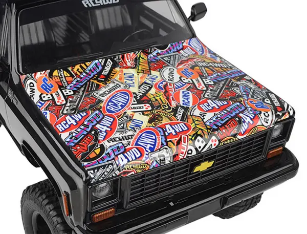 RC4WD Mojave Grill and Dash parts tree (Black) &mdash; image 11 of 11