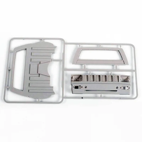 RC4WD Mojave II Cab Back Panels and Grill Parts Tree (Primer Gray)
