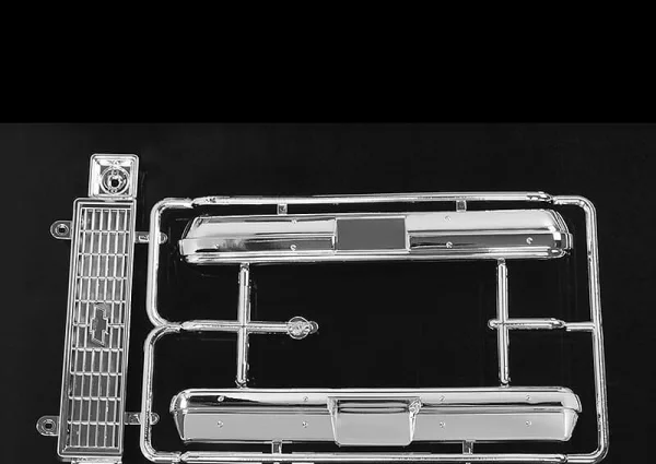 RC4WD Chevrolet Blazer Chrome Grill and Bumper Parts Tree — image 4 of 4