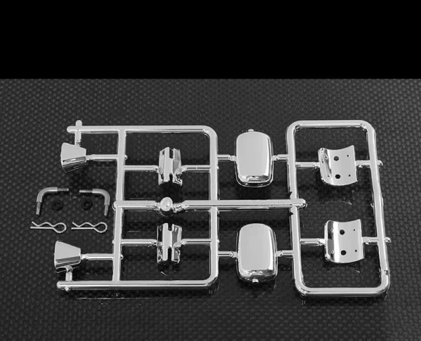 RC4WD Chevrolet Blazer Chrome Mirror and Rear Taillight Parts Assembly RC4WD