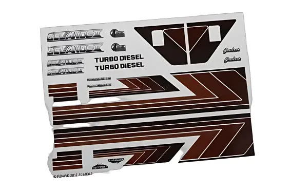 Complete Graphic Decal Set for Cruiser Body RC4WD — image 1 of 8