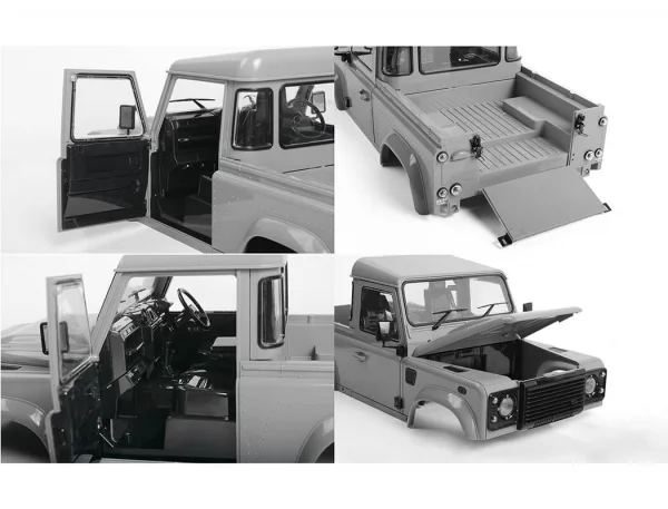 RC4WD 2015 Land Rover Defender D90 Body Set (275mm WB)