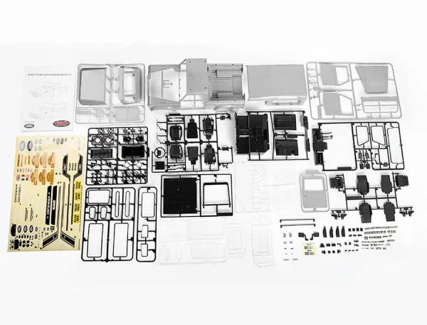 RC4WD 2015 Land Rover Defender D90 Body Set (275mm WB)