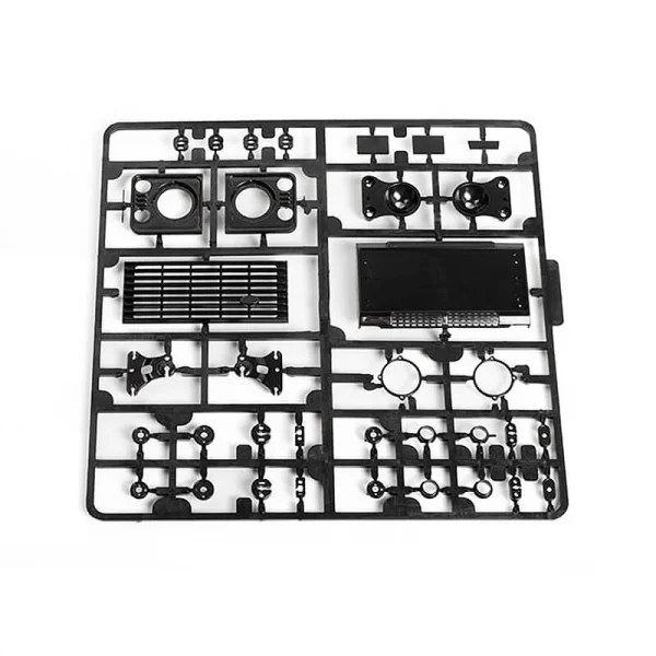 RC4WD 2015 Land Rover Defender D90 Light and Grill Details RC4WD