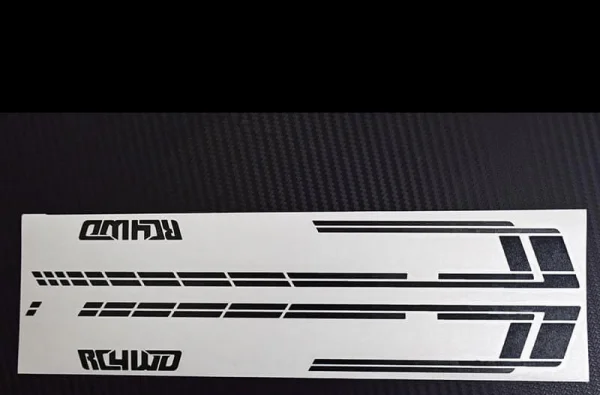 RC4WD ESCapade Stripes for Gelande II 2015 Land rover Defender D90 (Black) RC4WD