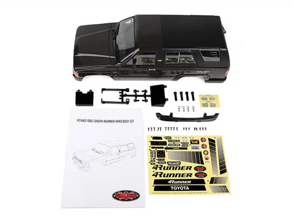 RC4WD 1985 Toyota 4Runner Hard Body Complete Set (Black) - 287mm WB — image 9 of 11