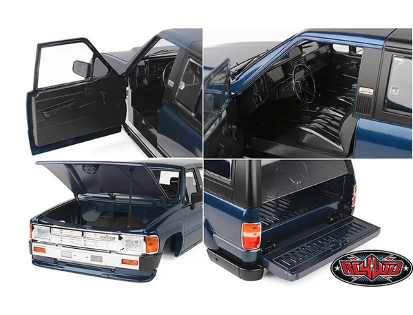 RC4WD 1985 Toyota 4Runner Hard Body Complete Set (Medium Blue) - 287mm WB &mdash; image 5 of 12