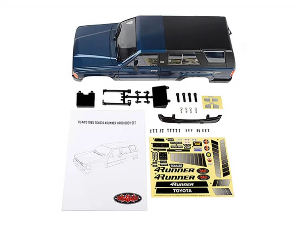 RC4WD 1985 Toyota 4Runner Hard Body Complete Set (Medium Blue) - 287mm WB &mdash; image 9 of 12