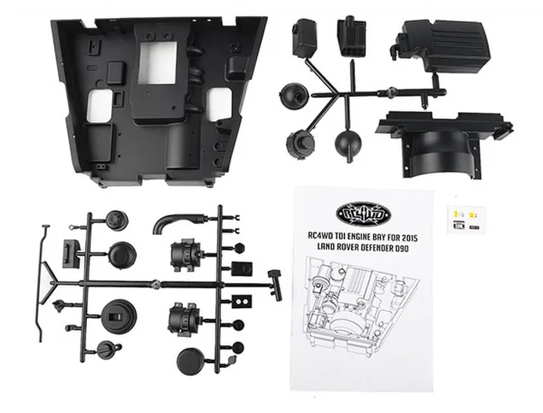 RC4WD TDI Engine Bay For 2015 Land Rover Defender D90