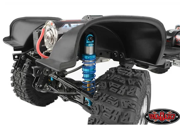 RC4WD King Off-Road Dual Spring Shocks for Axial Bomber Rear (110mm Medium OD)