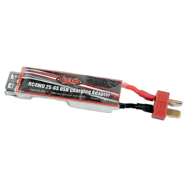 RC4WD 2S-6S USB Charging Adapter w/ T Style Plug RC4WD — image 1 of 7