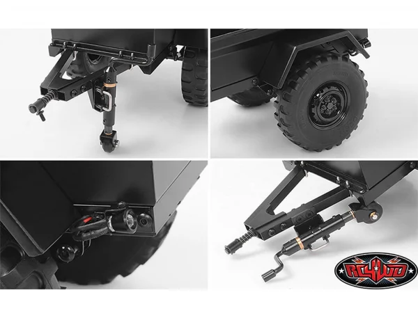 RC4WD 1:10 M416 Scale Trailer